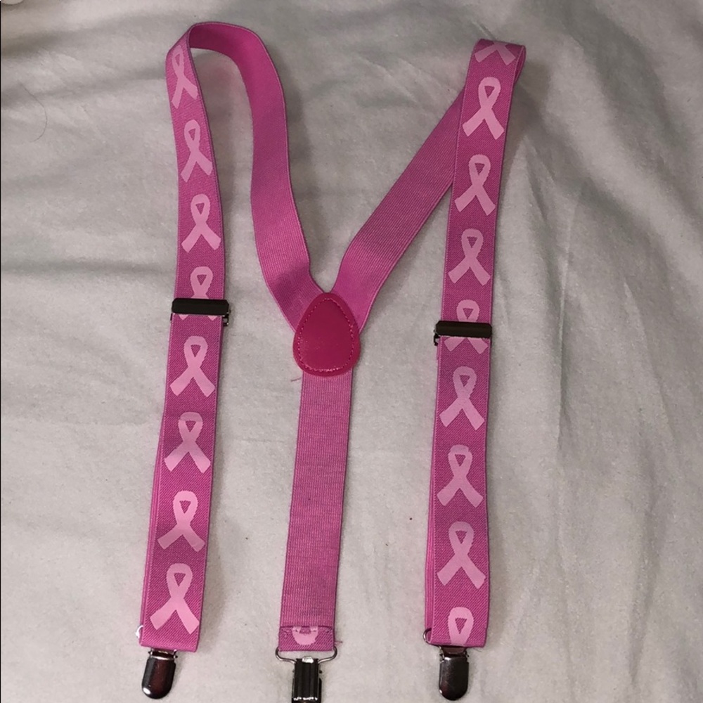 Breast Cancer suspenders